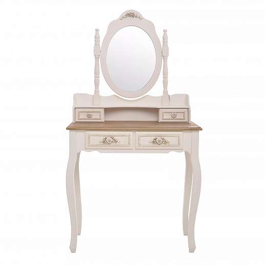 Boudoir Dressing Table With Mirror