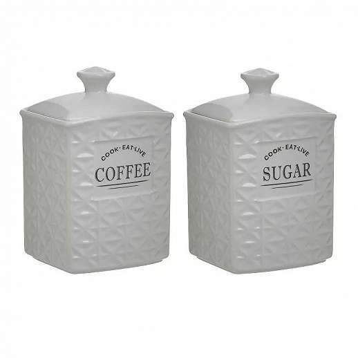 Coffee/Sugar Jar Set