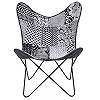 Metallic/Fabric Chair