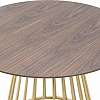 Metallic/Wooden Table
