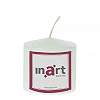 Paraffin Candle in Mint Color