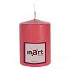 Paraffin Candle In Red