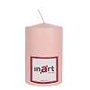 Paraffin Candle in Salmon Color