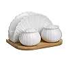 Salt/Pepper Shaker and Napkin Case
