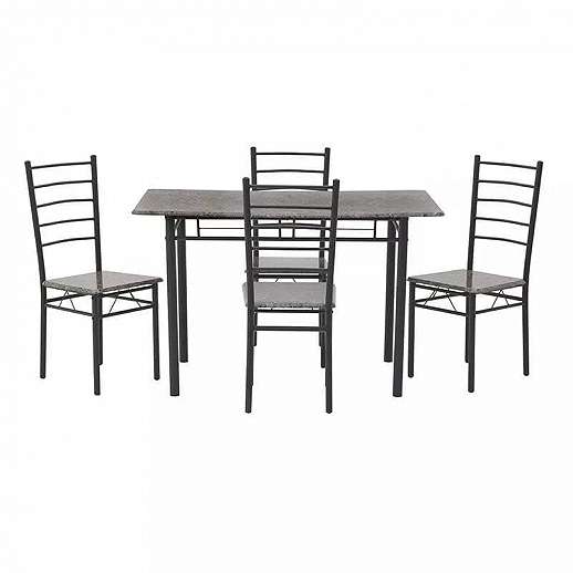 Set Of Dining Table And 4 Chairs