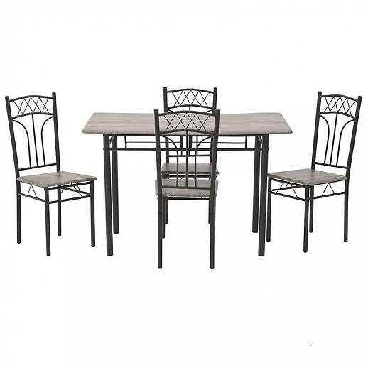 Set Of Dining Table And 4 Chairs
