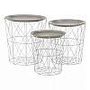 Table/Storage Basket Set Of 3