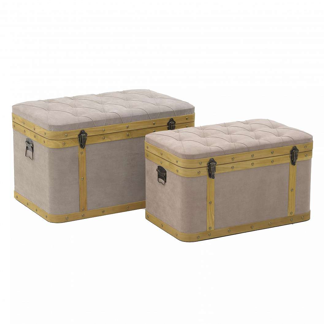 Trunk/Ottoman Set Of 2