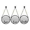 Wall Mirror Set Of 3