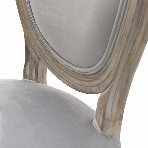 Wooden/Velvet Chair